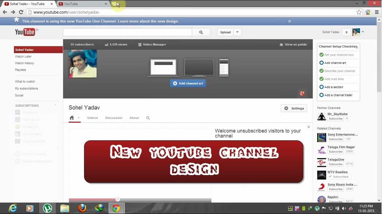 1280x720 How To Switch Back To Old Youtube Channel Designlayout