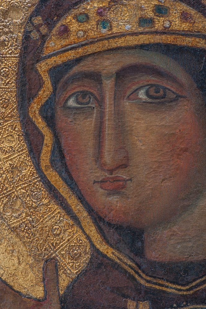 665x1000 The History Blog Blog Archive Icon Of The Madonna Restored