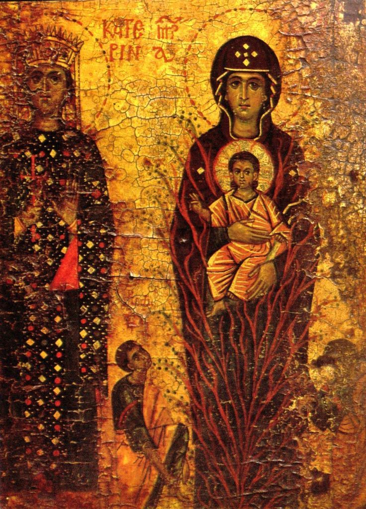 736x1025 Oldest Icon For Our Lady Of The Burning Bush