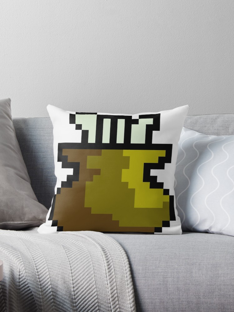 750x1000 Oldschool Runescape Cooking Icon Throw Pillow