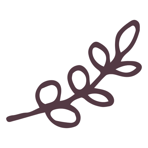 512x512 Olive Branch Hand Drawn Icon