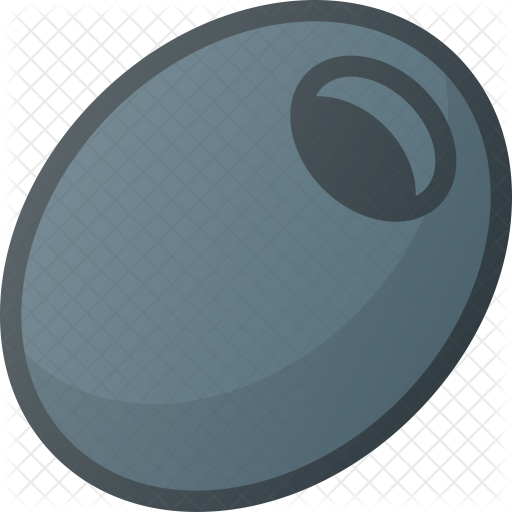 512x512 Olive Icon Of Colored Outline Style