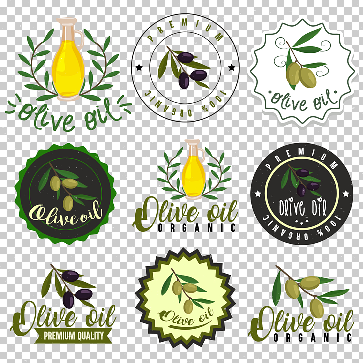 Logo Olive Oil Label, Olive Oil Icon Collection, Nine Assorted 728x728 Logo Olive Oil Label, Olive Oil Icon Collection, Nine Assorted