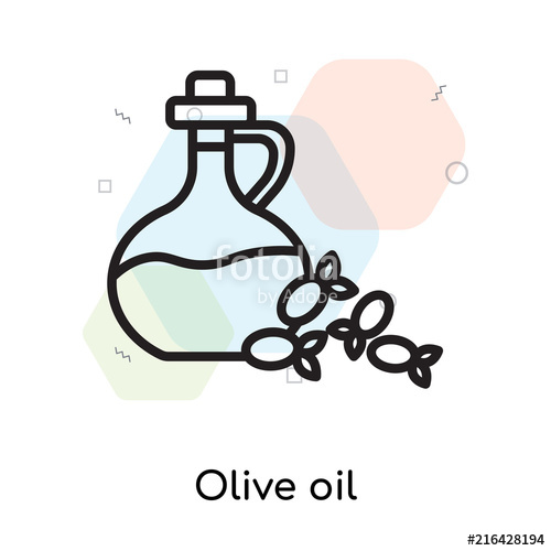 Olive Oil Icon Vector Sign And Symbol Isolated On White Background 500x500 Olive Oil Icon Vector Sign And Symbol Isolated On White Background