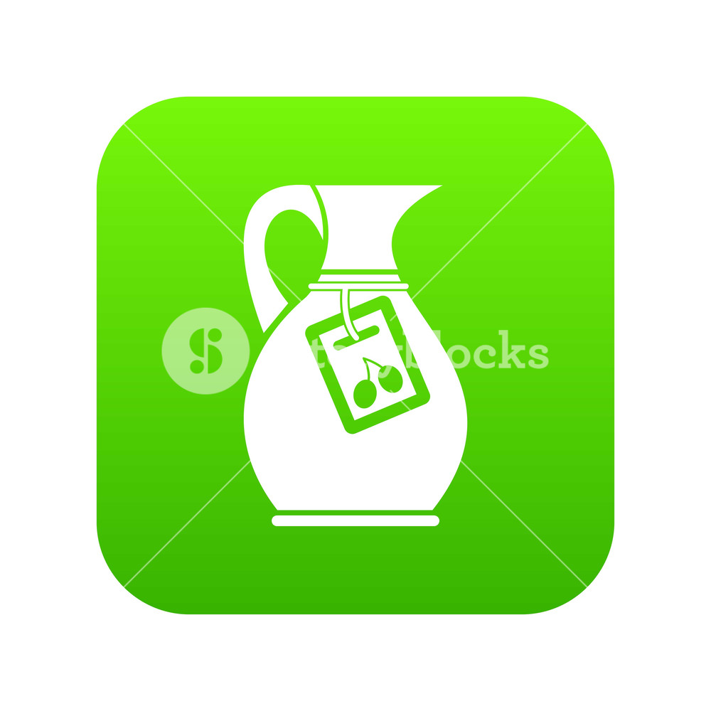 Jug With Olive Oil Icon Digital Green For Any Design Isolated 1000x1000 Jug With Olive Oil Icon Digital Green For Any Design Isolated