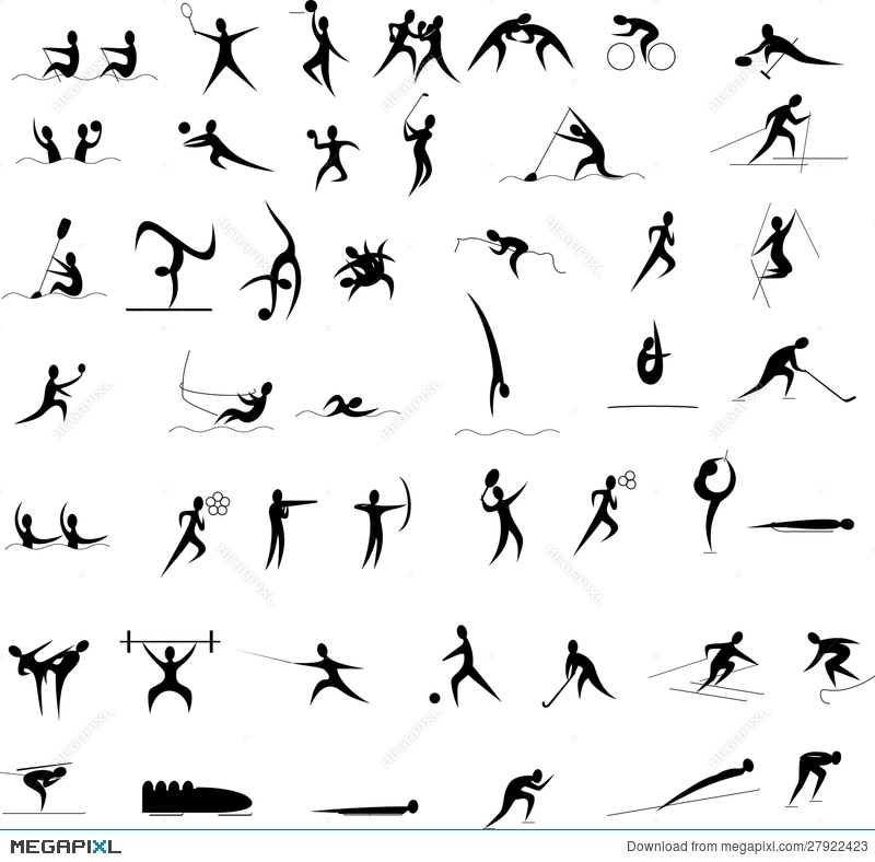 800x788 Olympic Games Icon Set Illustration