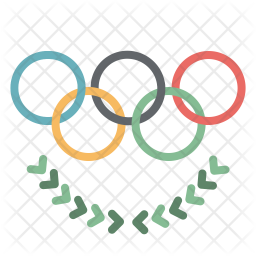 256x256 Olympic Icon Of Flat Style