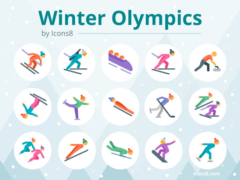 259 Olympics icon images at Vectorified.com