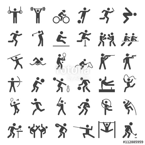 500x500 Olympic Icons Stock Image And Royalty Free Vector