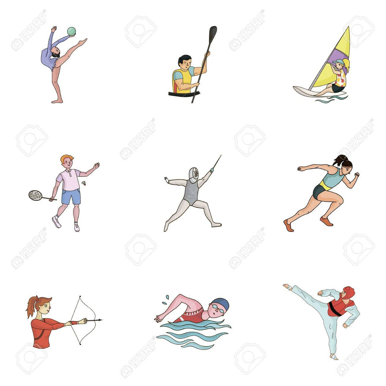 1300x1300 Clip Arts Acheter Stock Avec Winter And Summer Sports A Set