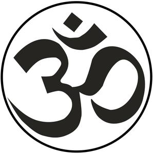 298x300 Peace Ohm Om Black And White Symbol Icon