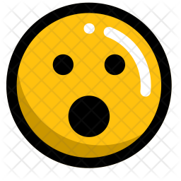 256x256 Omg Emoji Icon Of Colored Outline Style