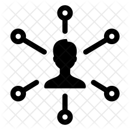 256x256 Omnichannel Icon Of Glyph Style