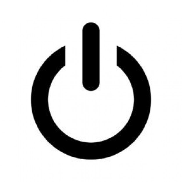 626x626 Size Icon Power Button