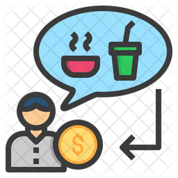 256x256 Demand Icon Of Colored Outline Style