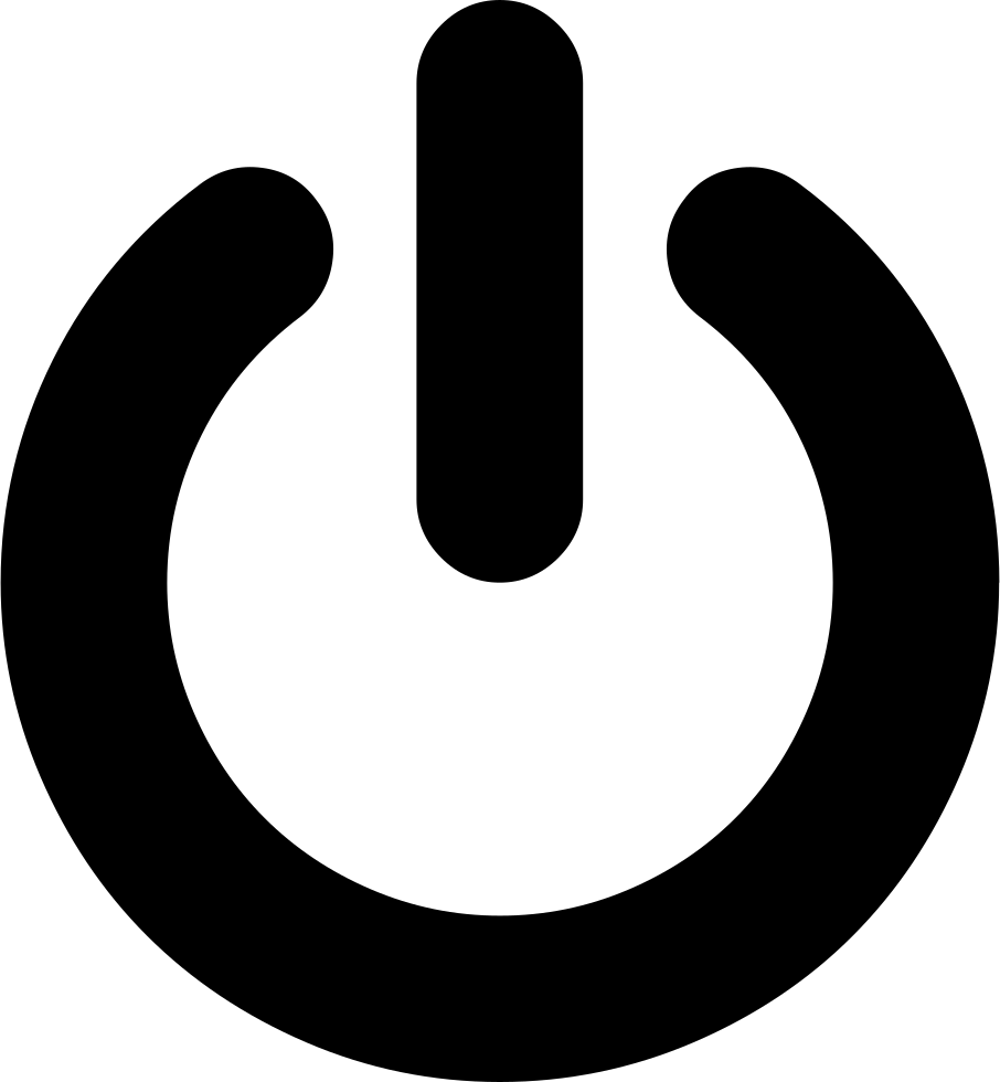 906x980 Power Off Png Icon Free Download