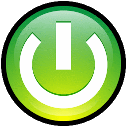 256x256 Button Turn On Icon Soft Scraps Iconset Hopstarter