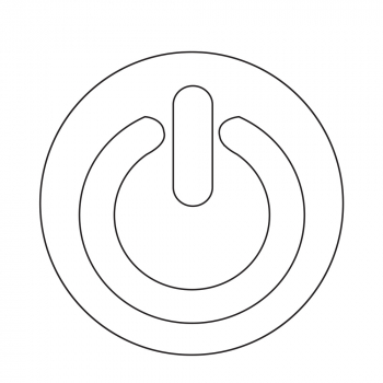 350x350 On Off Switch Icon