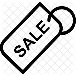 256x256 Sale Icon Of Line Style
