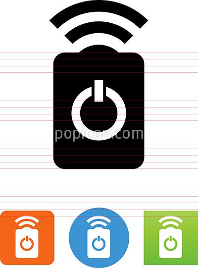 400x541 Remote Control Power Switch Icon
