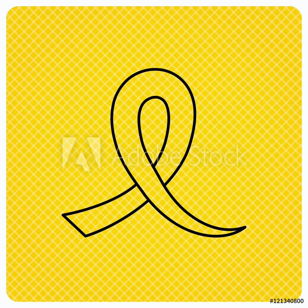 1000x1000 Photo Art Print Awareness Ribbon Icon Oncology Sign Europosters