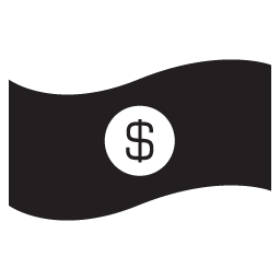 256x256 One Dollar Icon