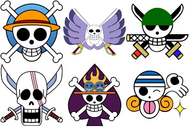 One Piece Manga Jolly Roger Iconset 390x260 One Piece Manga Jolly Roger Iconset