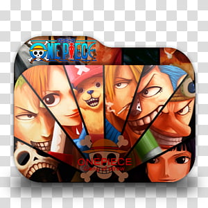 300x300 One Piece Anime Folder Icon, One Piece Illustration Transparent