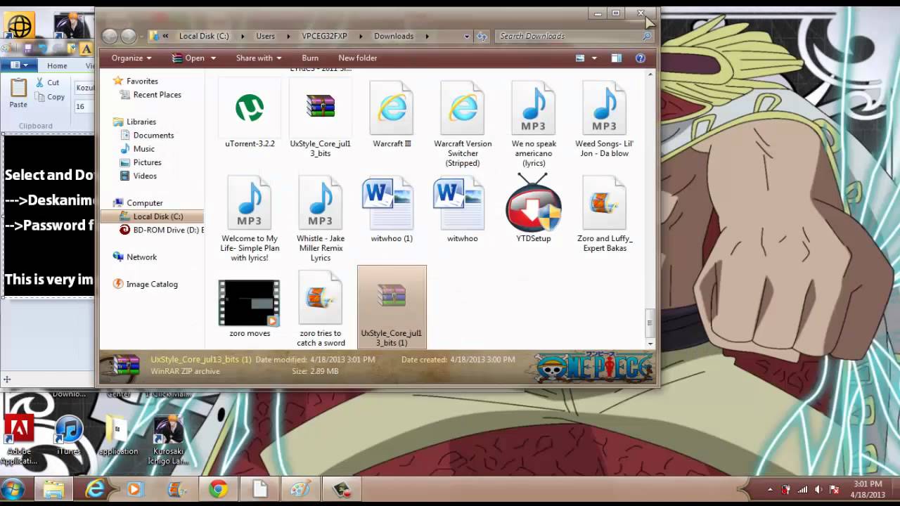 1280x720 Icon Pack One Piece Windows
