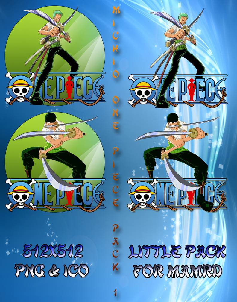 792x1009 Michio One Piece Icon Pack