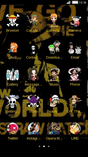 360x640 Download One Piece Theme For Your Android Phone Clauncher