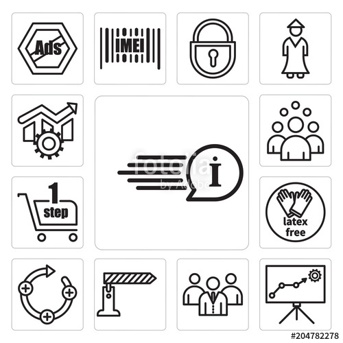 500x500 Set Of Quick Facts, Lms, Employer Branding, Toll Booth, Feedback