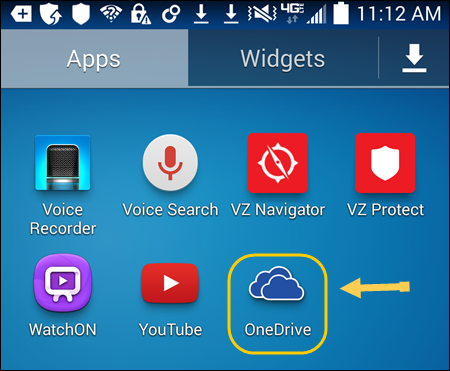 Using The Onedrive For Business App For Android Devices Dornsife 450x371 Using The Onedrive For Business App For Android Devices Dornsife