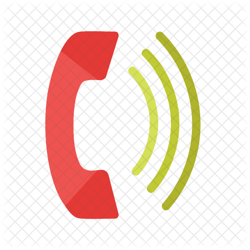 512x512 Ongoing Call Icon Of Flat Style
