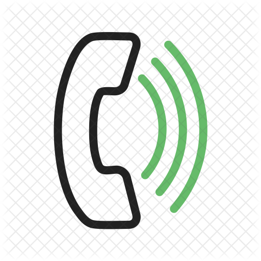 512x512 Ongoing Call Icon Of Line Style