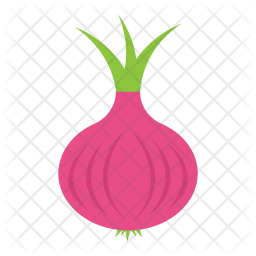 256x256 Onion Icon Of Flat Style