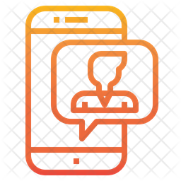 256x256 Online Application Icon Of Gradient Style