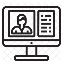256x256 Online Application Icon Of Line Style
