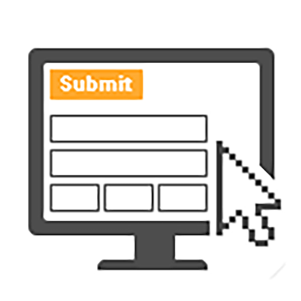 600x600 Online Form Icon