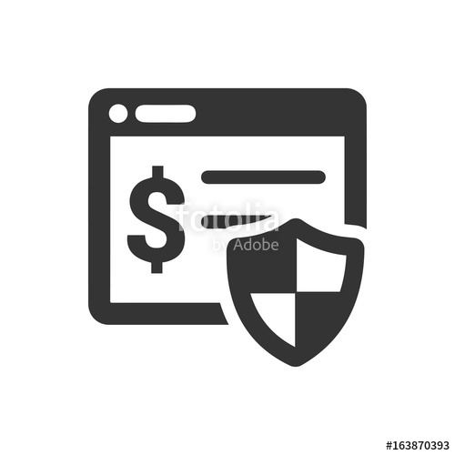 500x500 Secure Online Banking Icon Stock Image And Royalty Free Vector