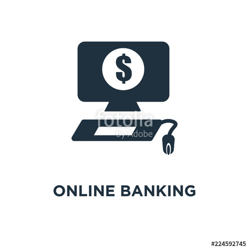 500x500 Online Banking Icon Stock Image And Royalty Free Vector