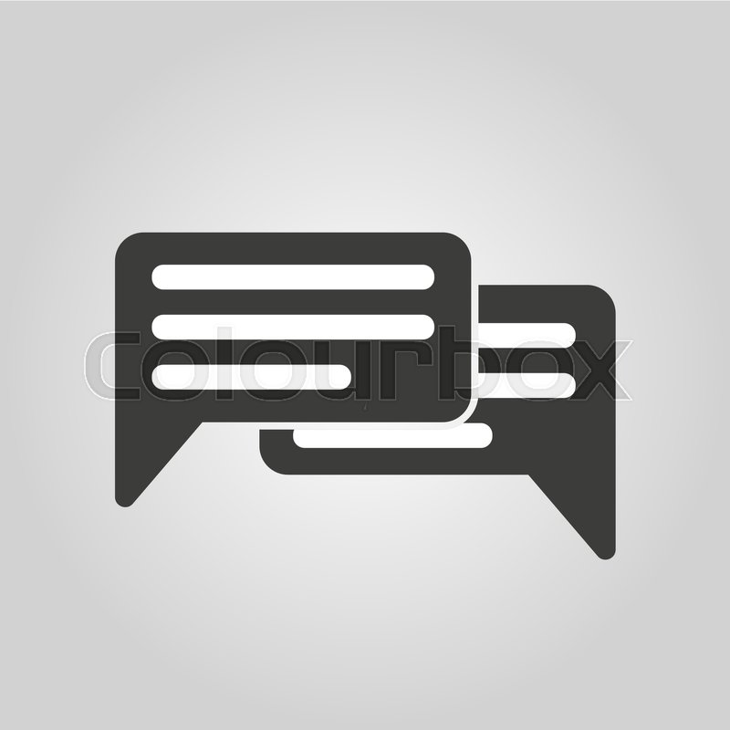 800x800 The Chat Icon Internet And Forum, Stock Vector Colourbox