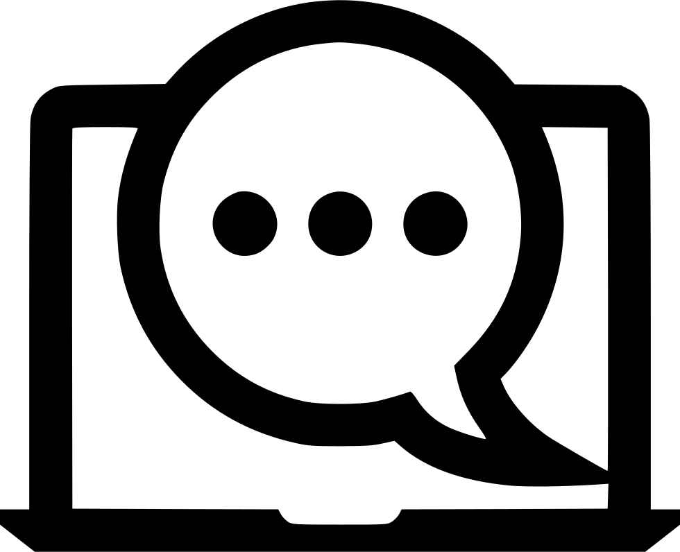 980x796 Chat Talk Laptop Seo Online Png Icon Free Download