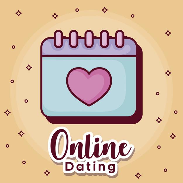 626x626 Online Dating Design With Calendar Icon Vector Premium Download