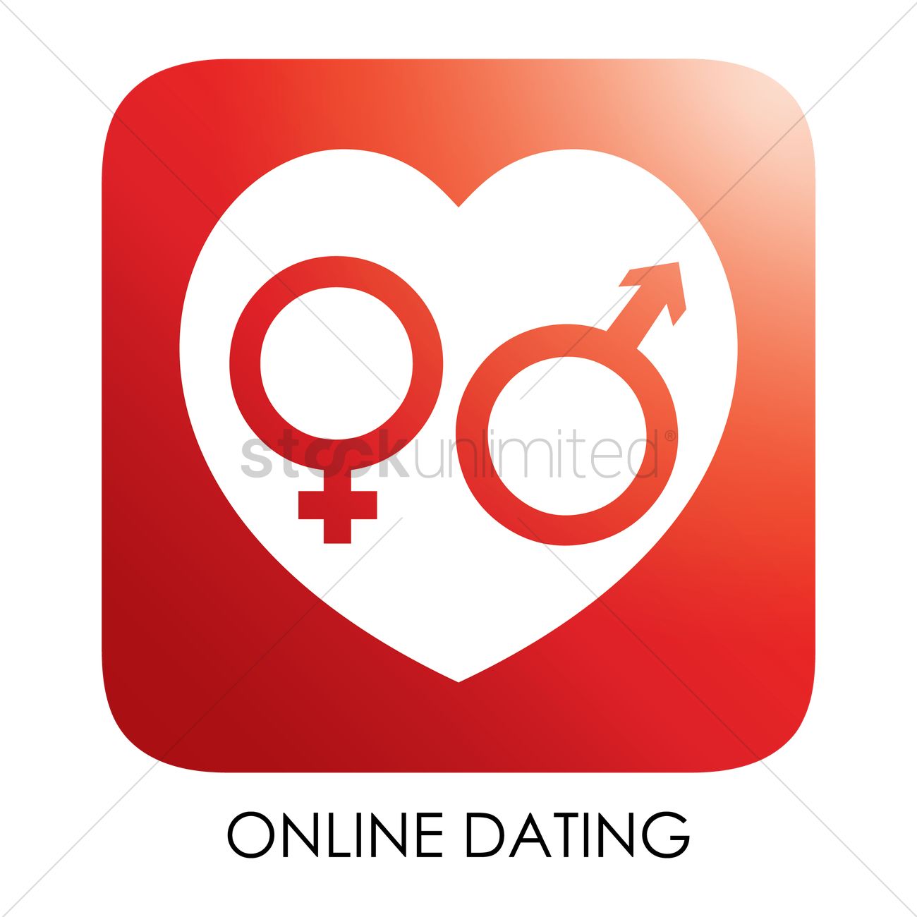 1300x1300 Online Dating Icon Vector Image