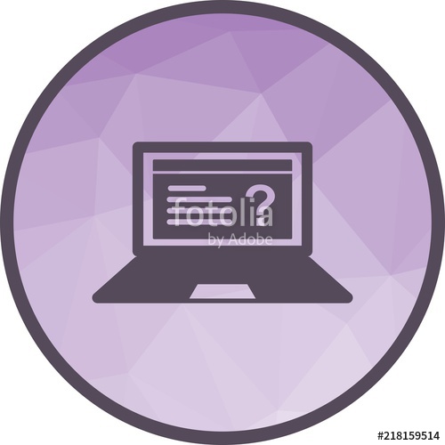 500x500 Online Exam Icon Stock Image And Royalty Free Vector