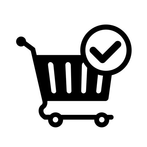 490x490 Online Cart Checkout Icon Vector