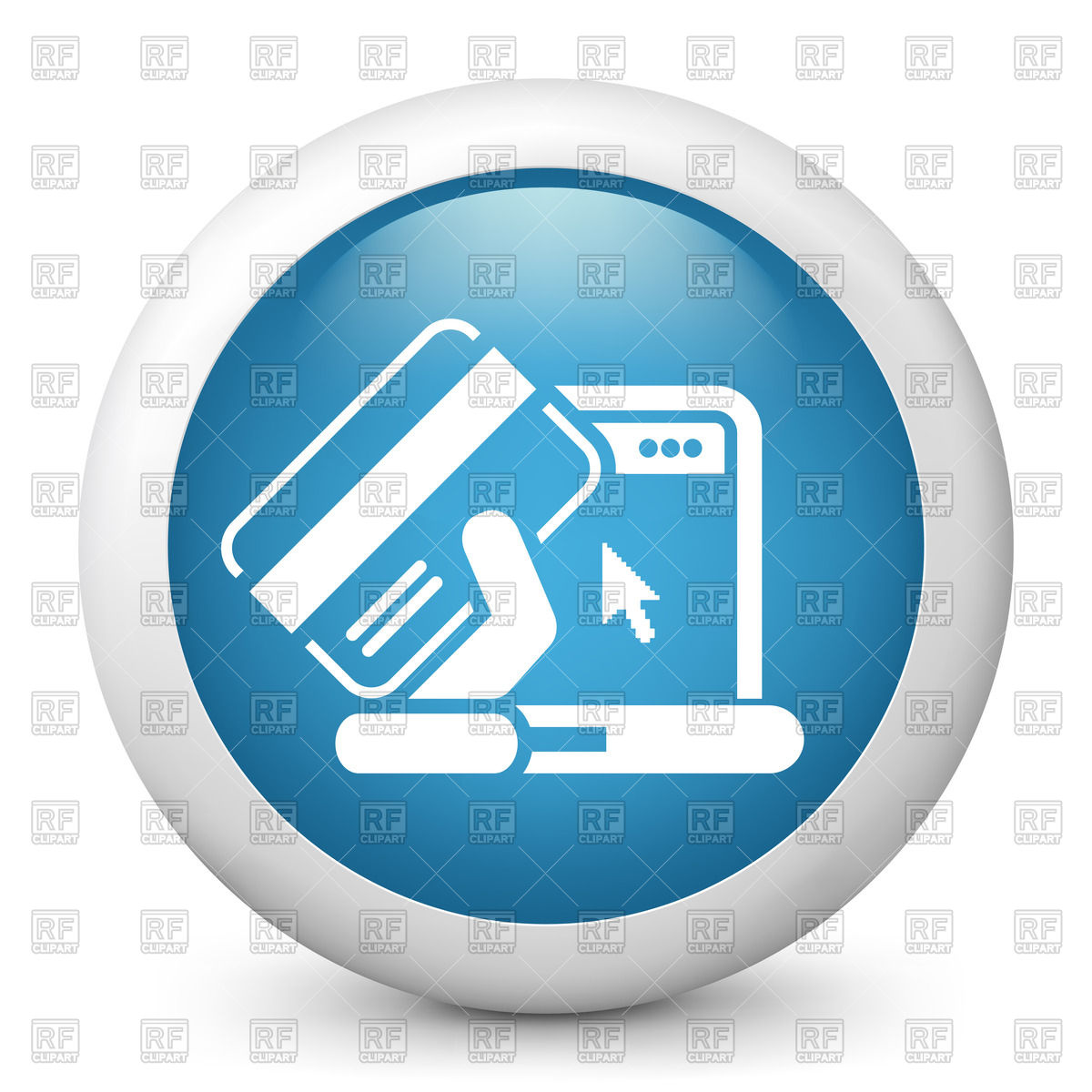 1200x1200 Buy Online Icon Vector Image Of Icons And Emblems Myvector