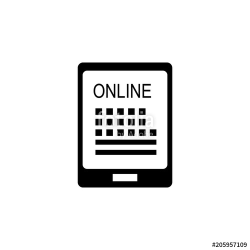 500x500 Tablet Online Icon Element Of Web Icon For Mobile Concept And Web