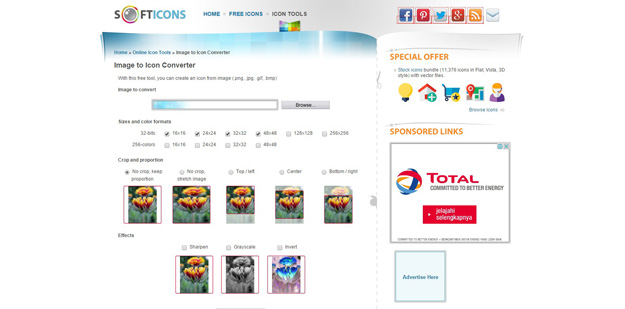 Online Image To Icon Converter